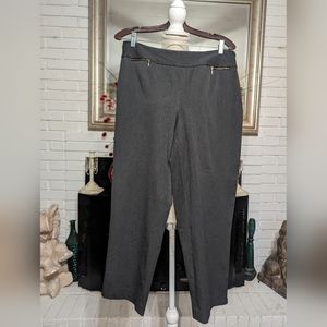 💖 5/$25 💖 Talborts Women's Petite Charcoal Gray Trousers